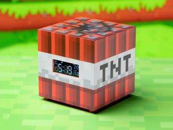 Minecraft TNT Digitaalinen Herätyskello
